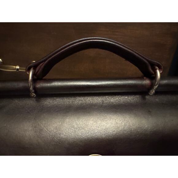 Vintage Coach City Willis Rare Mahogany Bag Restored - Picture 4 of 10
